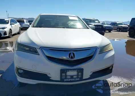 2015 Acura Tlx V6 Advance из США, поврежденный, VIN 19UUB2F79FA007741